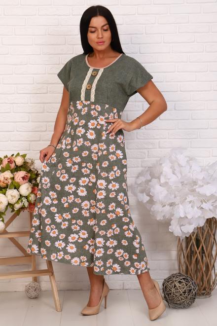 Платье 6724 зеленый