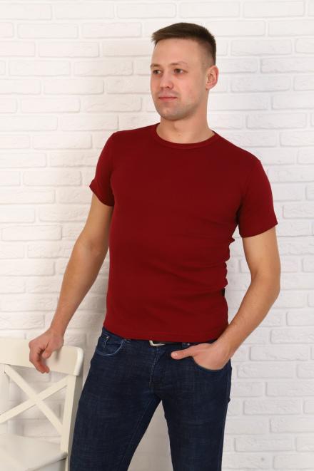 Футболка 5975 бордо