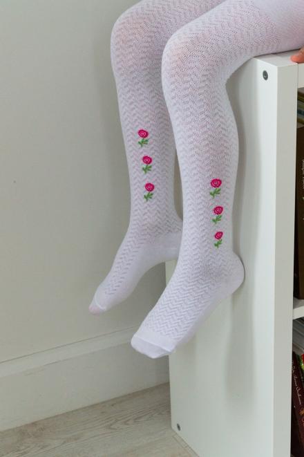 Колготки Роза детские белый
