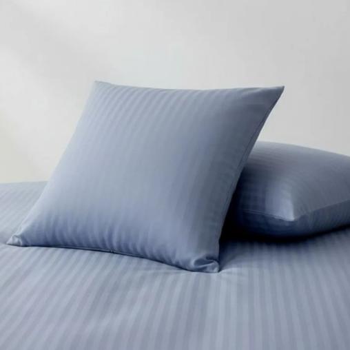 Комплект наволочек Микрофибра Страйп - Голубая лаванда 1х1