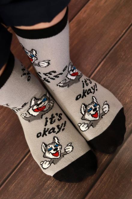 Носки Хаски детские в ассортименте