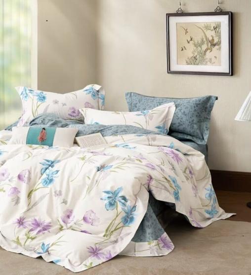 Постельное белье поплин люкс - Полевые цветы