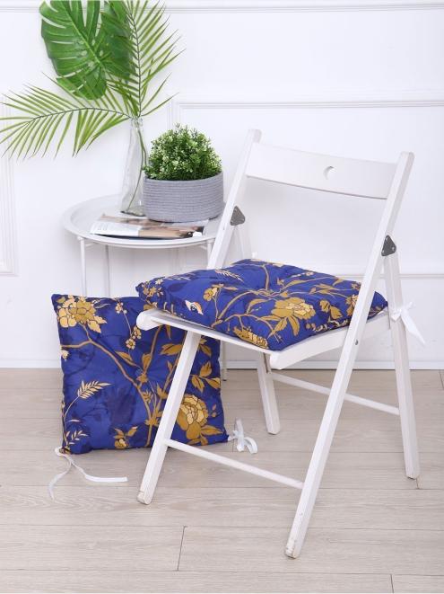 Подушка на стул - Золотое дерево