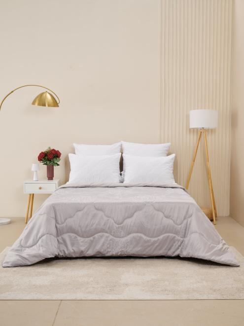 Одеяло Сатин-Жаккард - Серебро