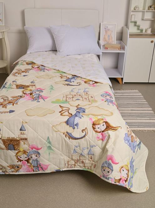 Покрывало детское из поплина - Воздушный замок