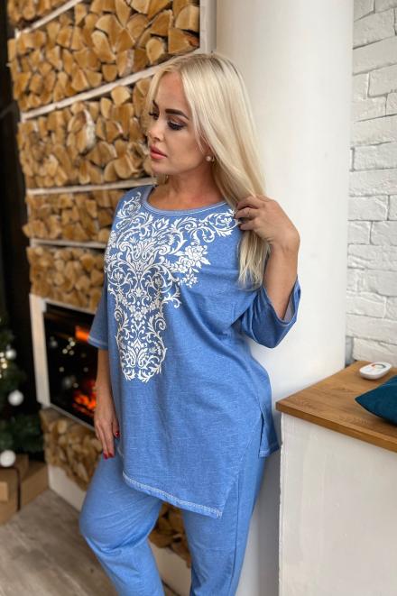 Туника 8164 джинс