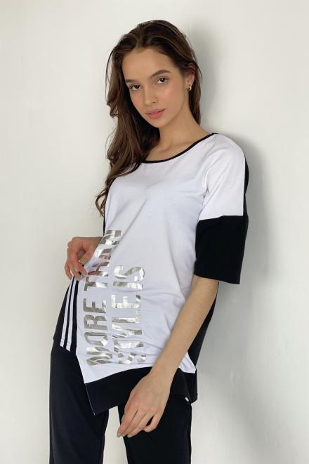 Футболка 8086 черный