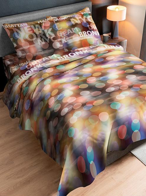 Постельное белье перкаль - Огни города