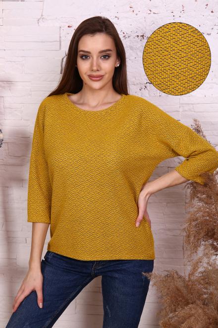 Джемпер 24824 горчичный