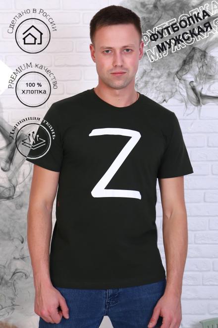 Футболка 15242 хаки