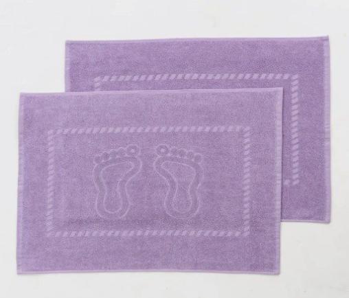 Полотенце махровое - Ножки, цвет насыщенная сирень