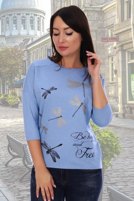 Джемпер Оазис голубой