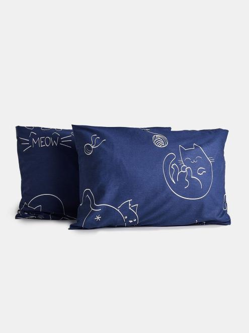 Комплект наволочек бязь - Котики