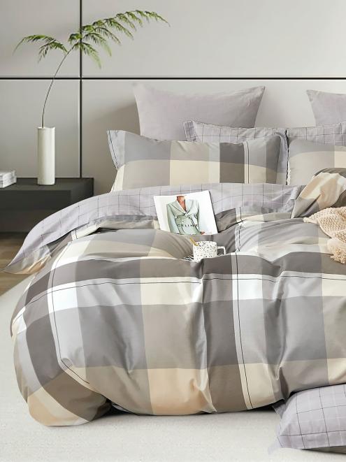 Постельное белье сатин элит на молнии - Амадео