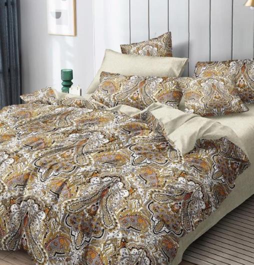 Постельное белье поплин эксклюзив на молнии - Вера