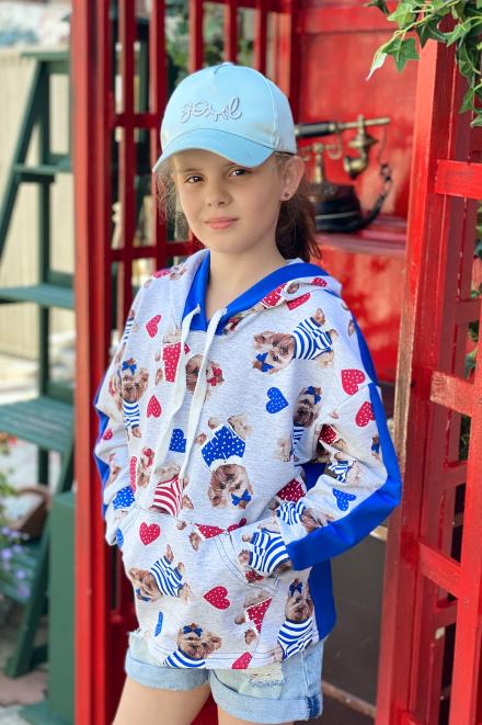 Толстовка 8110 детская собаки