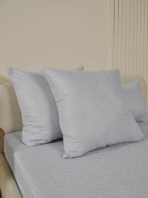 Комплект подушек для сна - Светлый серый