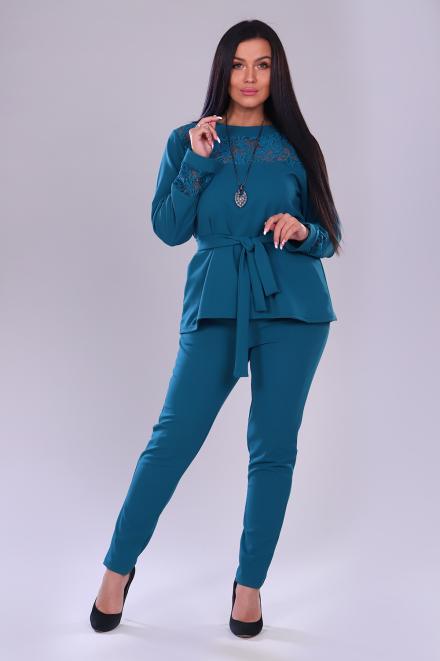 Костюм 47025 изумруд