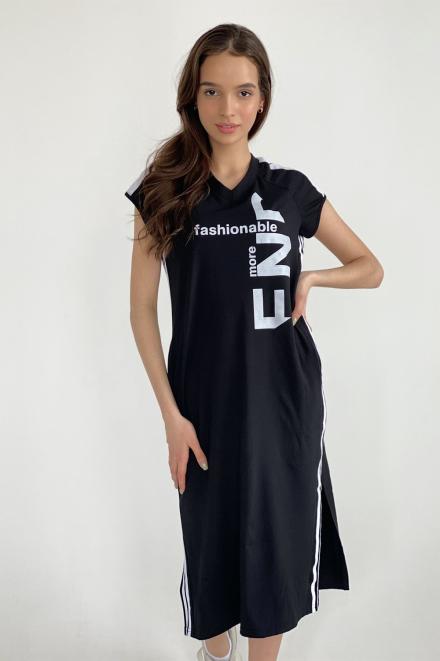 Платье 8087 черный