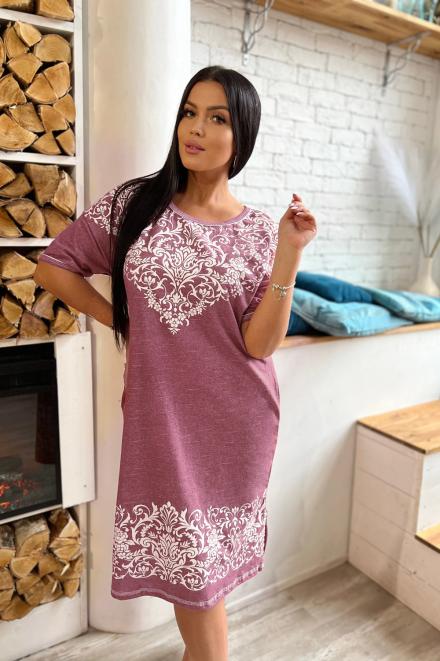 Туника 8162 сиреневый