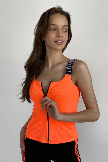 Майка 8074 оранжевый