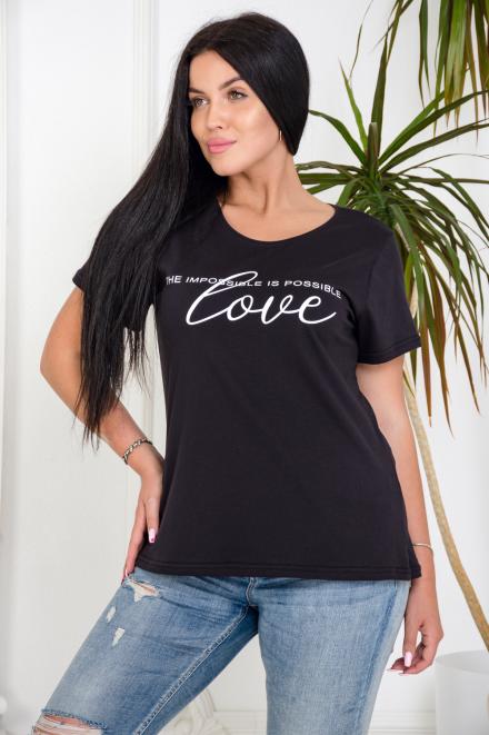 Футболка 4471 черный