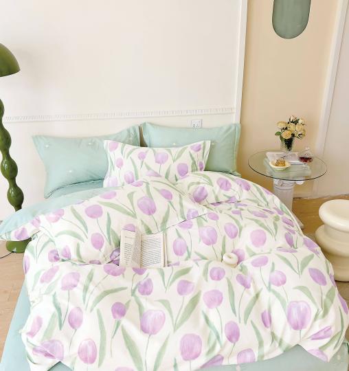 Постельное белье сатин элит на молнии - Весенние мечты