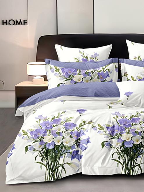 Постельное белье поплин люкс - Букет колокольчиков