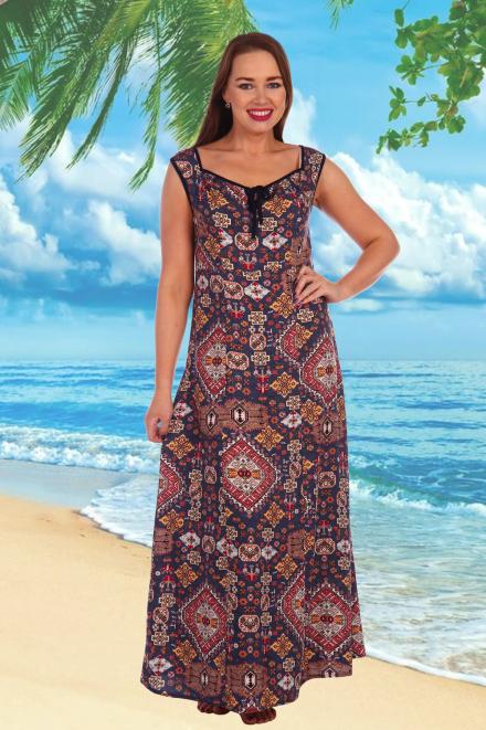 Сарафан 1401 синий