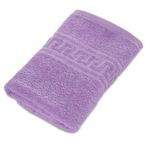 Полотенце махровое гладкокрашенное - Насыщенная сирень