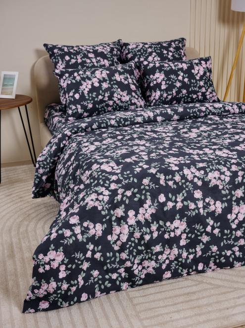 Пододеяльник бязь люкс на молнии - Розы