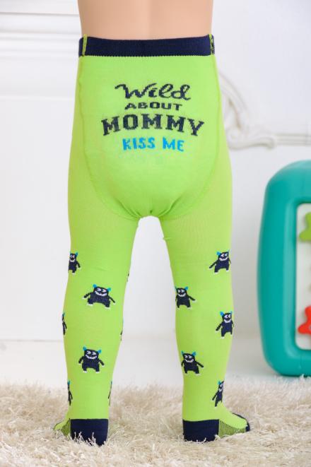 Колготки Монстрик детские салатовый (ед.)
