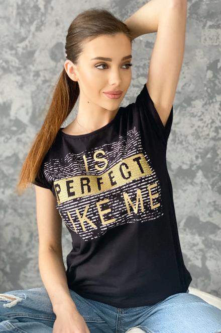 Футболка 8041 черный