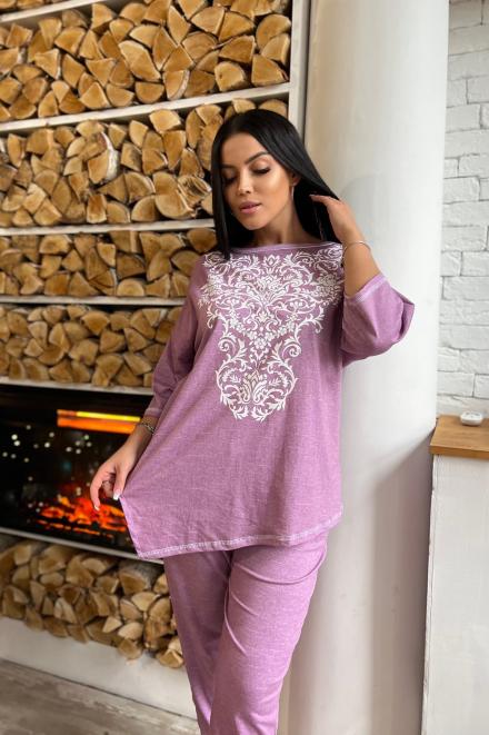 Туника 8164 сиреневый