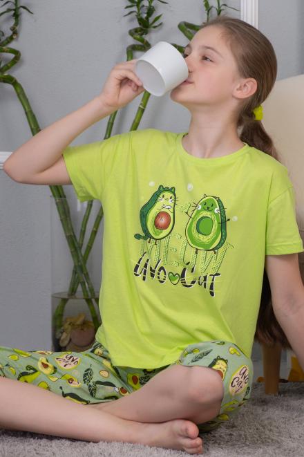 Пижама Эшли салатовый