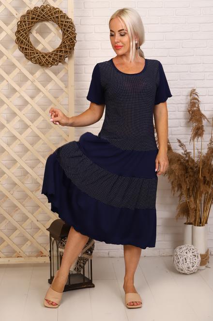 Платье 31525 синий