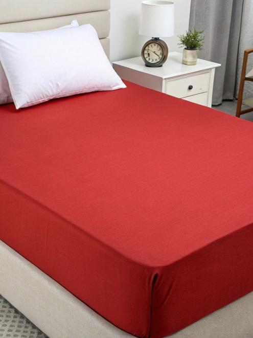 Простыня микрофибра - Красный