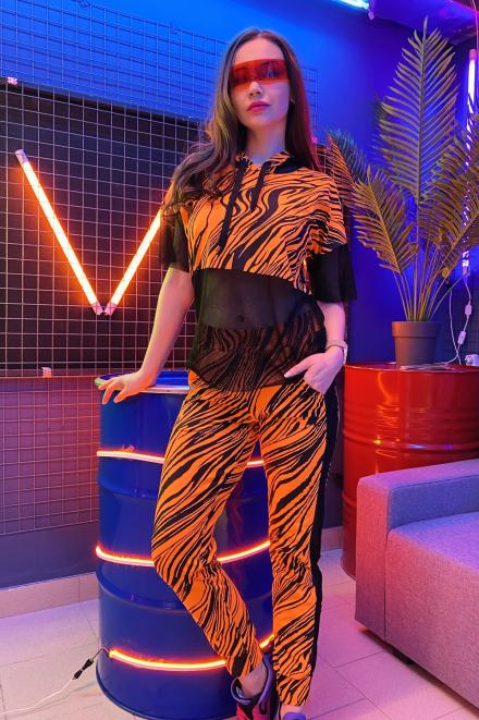 Костюм 8055 оранжевый