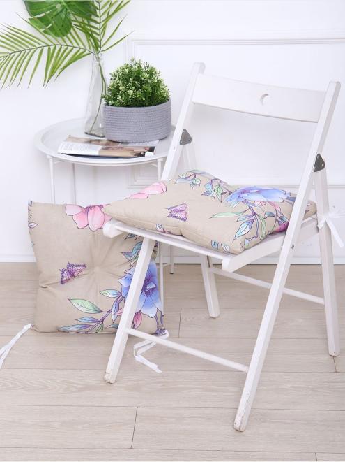 Подушка на стул - Маргарита беж.