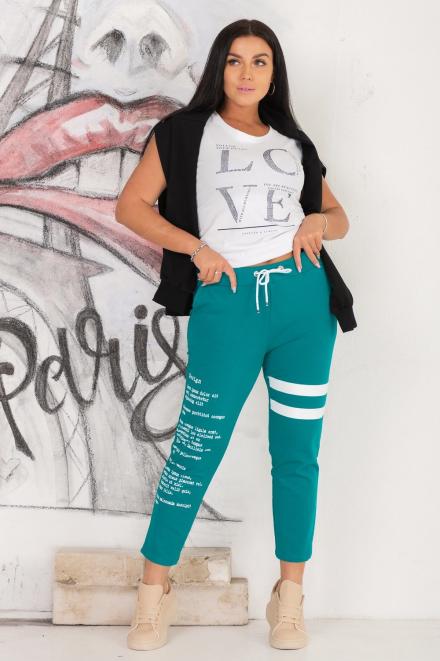 Брюки 4431 бирюза