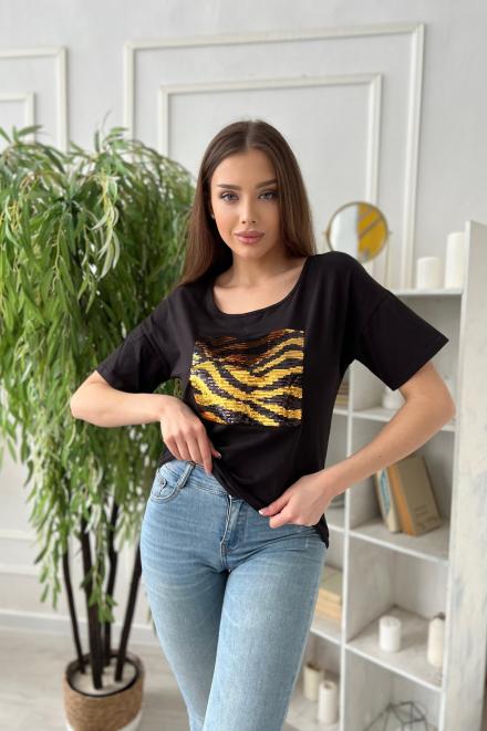 Футболка 8217 черный