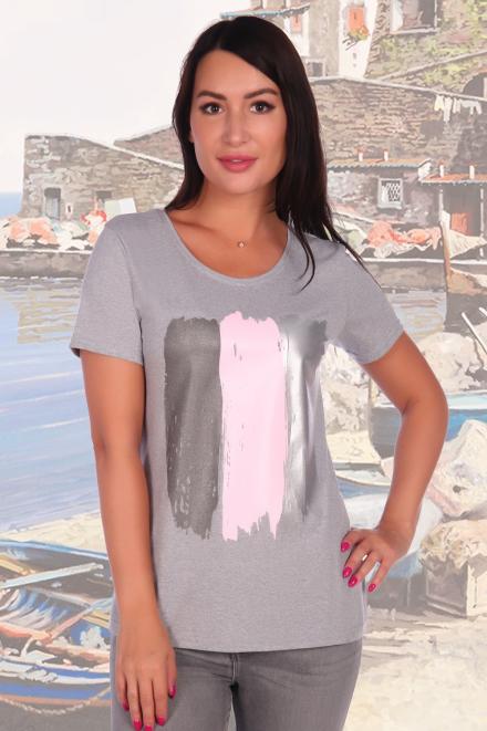 Футболка Зигзаг меланж