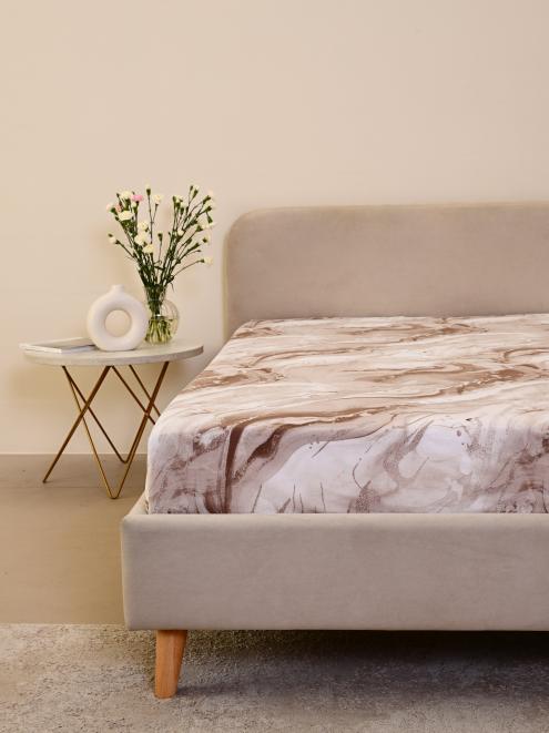 Простыня бязь люкс - Мрамор