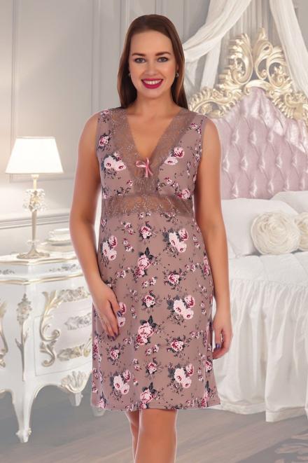 Сорочка Арриба кофе