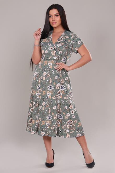 Платье 6738 зеленый