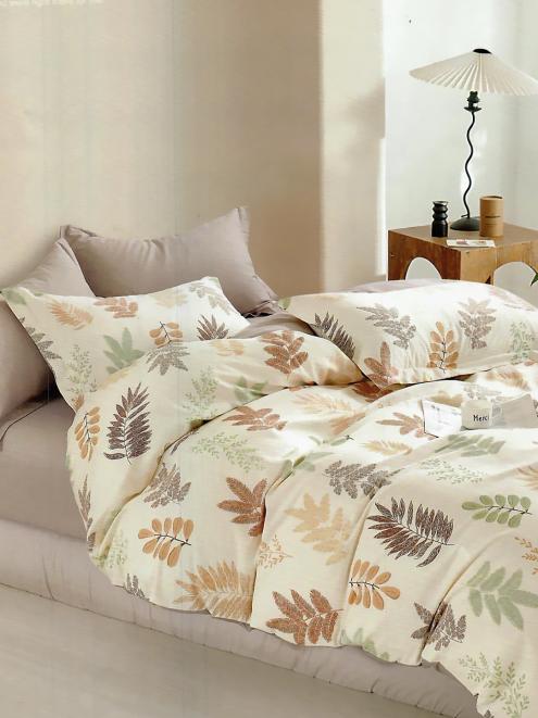 Постельное белье из сатина элит на молнии - Осенние листья