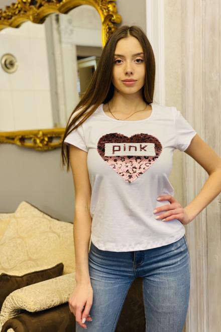 Футболка 7119 белый