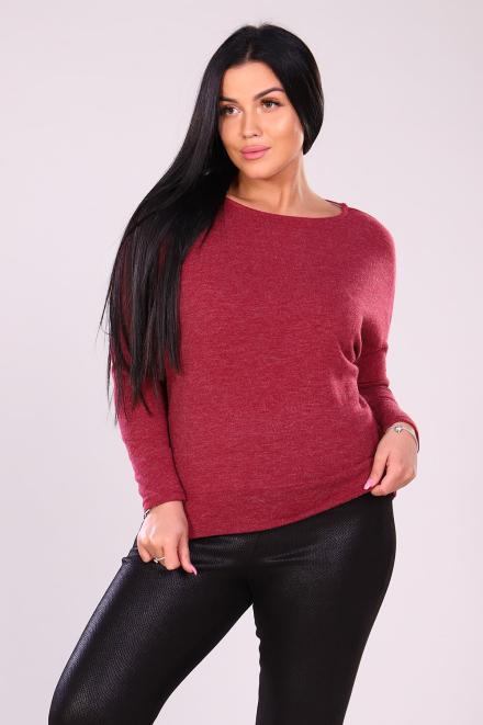 Джемпер 24716 бордовый