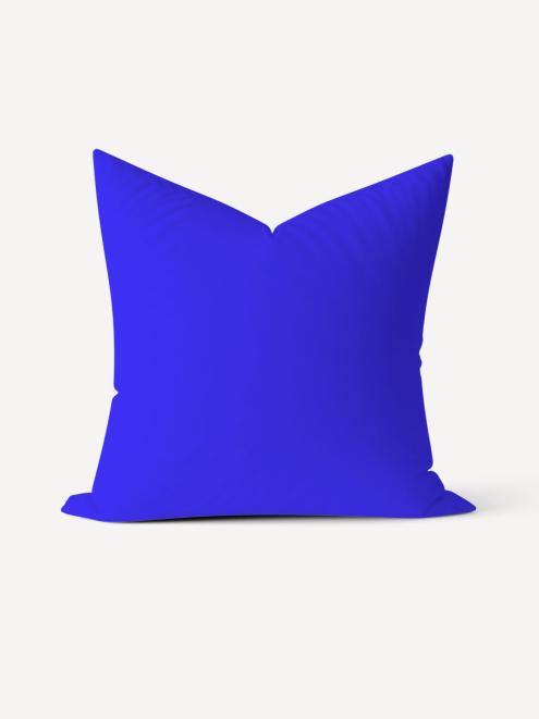 Наволочка поплин гладкокрашеный - Синий