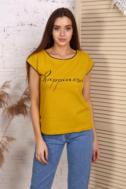 Футболка 32019 горчичный
